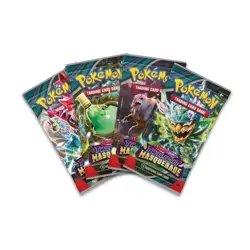 Pokemon TCG Twilight Masquerade Build and Battle Box 4 Booster Packs Promo Card - Image 2