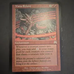 Wizards of the Coast Mana Echoes MTG Onslaught Regular Rare Red EN #218 - Image 1
