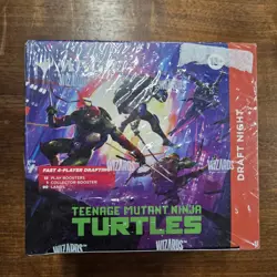 Magic the Gathering Teenage Mutant Ninja Turtles Draft Night Factory Sealed Box - Image 1