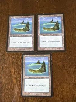 Island (336) Urza's Saga Regular Magic The Gathering MTG M/HP - Image 1