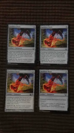 Magic: the Gathering / MtG Swiftfoot Boots x4 Mixed Sets - Image 1