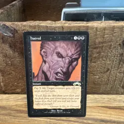 Wizards of the Coast MTG Hatred Exodus Regular EN Black Rare Instant #64 - Image 1