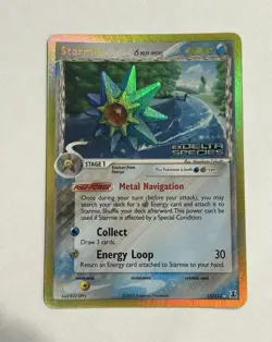Starmie 15/113 EX Delta Species Reverse Holo Pokemon TCG - Image 1