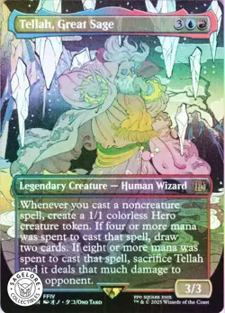 MTG Tellah, Great Sage (Extended Art) (510) | NM Foil | Final Fantasy (FIN) - Image 1