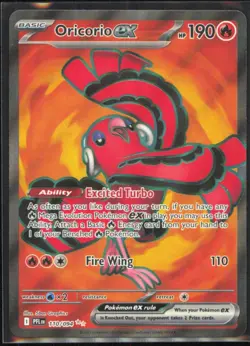 Oricorio ex Ultra Rare ME02: Phantasmal Flames #110/094 [Near Mint] Pokemon TCG - Image 1