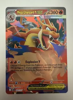 Pokemon 2026 Mega Evolution – Ascended Heroes Mega Charizard Y EX #022/217 NM - Image 1