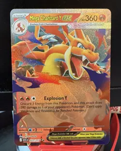 Pokemon 2026 Mega Evolution – Ascended Heroes Mega Charizard Y EX #022/217 NM - Image 3