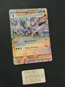 Pokemon Surging Sparks - Ceruledge Ex - 036/191 - Full Art - M/NM - Image 3