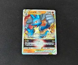 Lucario VStar #SWSH214 Pokemon Promo NM - Image 1