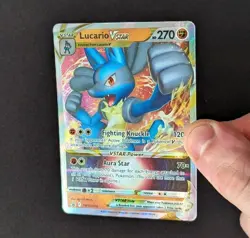Lucario VStar #SWSH214 Pokemon Promo NM - Image 3