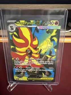 Pokemon Mega Evolution: Chaos Rising Mega Pyroar EX Full Art 099/086 - Image 1