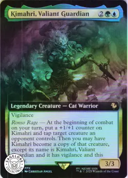 MTG Kimahri, Valiant Guardian (Extended) (175) | NM Foil | Final Fantasy (FIC) - Image 1