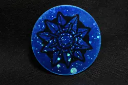 Pokemon TCG Blue Holo Starmie Flip Coin 2000 Nintendo Wizards WOTC Pokemon - Image 2