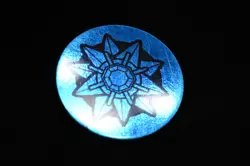 Pokemon TCG Blue Holo Starmie Flip Coin 2000 Nintendo Wizards WOTC Pokemon - Image 3