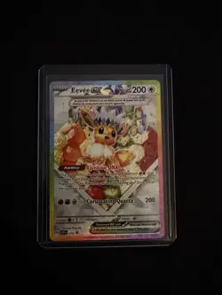 Pokemon Eevee ex SVP 174 Sv: Scarlet & Violet Promo Full Art Holo Eng 2025 - Image 2