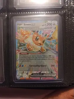 Pokemon Eevee EX 075/131 Prismatic Evolutions Double Rare Holo 200 HP Pokemon T… - Image 1