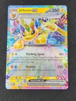 Jolteon ex 030/131 Holo Double Rare Prismatic Evolutions Pokemon Holo Near Mint - Image 1
