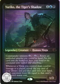 MTG Yuriko, the Tiger's Shadow (Foil Etched) (542) | NM Foil | Commander Legends - Image 1