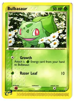 Pokemon TCG Bulbasaur 39/95 Team Magma vs Team Aqua Common LP/MP - Image 1