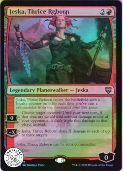 MTG Jeska, Thrice Reborn (186) | NM Foil | Commander Legends (CMR) - Image 1