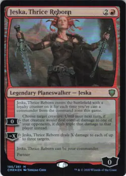 MTG Jeska, Thrice Reborn (186) | NM Foil | Commander Legends (CMR) - Image 2