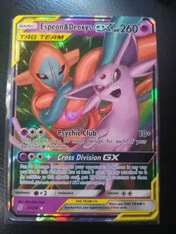 Pokemon TCG. Espeon & Deoxys GX. 72/236. Great Condition Near Mint.💎📈💎📈 - Image 1