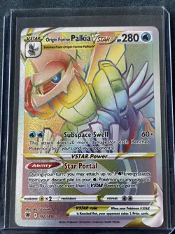 Origin Forme Palkia VSTAR 192/189 Rainbow - Astral Radiance - Pokemon TCG - NM - Image 1