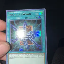 Deck Lockdown - DUOV-EN090 - Ultra Rare - 1st Edition - Yugioh - Image 1