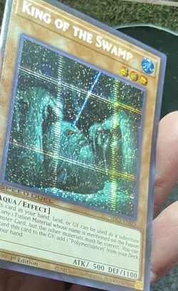 King Of The Swamp SBC2-ENI23 1st Edition Prismatic Secret Rare Yu-Gi-Oh 🔥 - Image 3