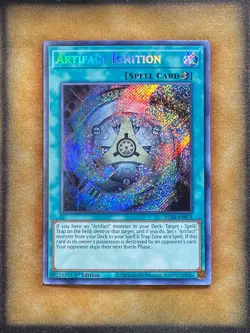 Yugioh Artifact Ignition BLAR-EN074 Secret Rare 1st Ed NM - Image 1