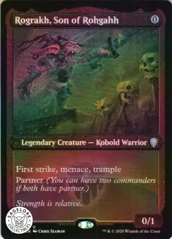 MTG Rograkh, Son of Rohgahh (Foil Etched) (575) | NM Foil | Commander Legends - Image 1