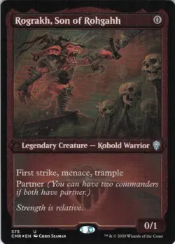 MTG Rograkh, Son of Rohgahh (Foil Etched) (575) | NM Foil | Commander Legends - Image 2