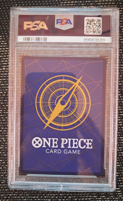ONE PIECE OP08 - TWO LEGENDS JAPANESE ALTERNATE ART #074 BLACK MARIA PSA 10 - Image 2