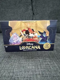 Disney Lorcana TCG: The First Chapter Booster Box English In Hand Ready To Ship! - Image 1