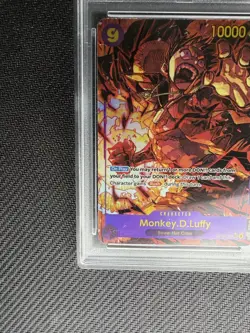 2024 One Piece Monkey D Luffy Op09-119 Alternate Art Psa 10 Card English - Image 5