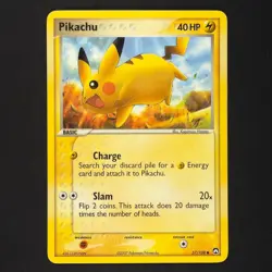 Pikachu 57/108 - EX Power Keepers - Pokemon Card - Image 3
