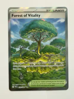 Forest of Vitality 109/088 Perfect Order Ultra Rare Pokemon Trading Card - Image 1