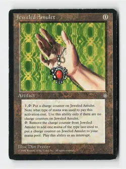 Jeweled Amulet Uncommon Ice Age Magic: The Gathering Cards - Image 1