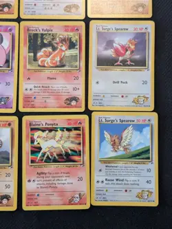 GYM HEROS Lot Of 24 Cards Vintage Pokemon WOTC TCG See Description (Lot 94) - Image 2