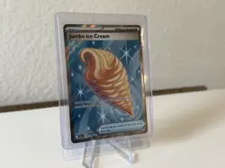 Pokemon TCG Jumbo Ice Cream Hyper Rare Gold Card 109/086 Chaos Rising NM - Image 2