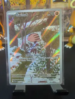 Swinub 165/159 SV09 Journey Together Illustration Holo Card Near Mint Condition - Image 2