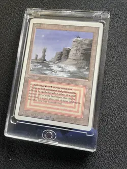 Magic the Gathering (MTG) - Revised Plateau - Dual Land - MP - Image 3
