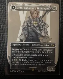 Dion, Bahamut's Dominant (Borderless) Final Fantasy Regular - Image 1