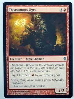 Conspiracy TREASONOUS OGRE NM Magic MTG Free Shipping! - Image 1