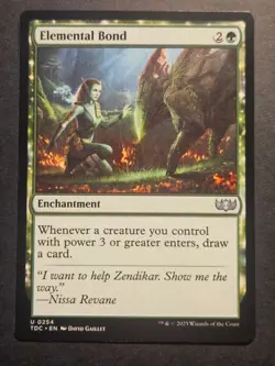 Elemental Bond U Commander: Tarkir: Dragonstorm 0254 NM - Image 1
