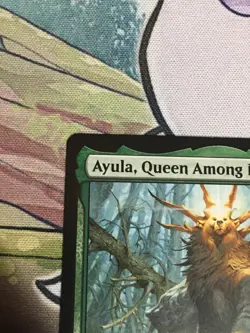 C5103 MAGIC MTG MODERN HORIZONS AYULA, QUEEN AMONG BEARS #155 RARE NM - Image 3