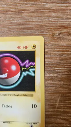 Pokemon TCG Voltorb Base Set 1st Edition Shadowless Common 67/102 LP/NM - Image 5
