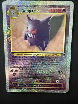 Pokemon Gengar Legendary Collection Reverse Holo #11 Ungraded Moderately Played - Image 5