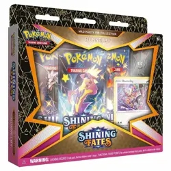Pokemon Sword and Shield 4.5 Shining Fates Mad Party Pin Collection Bunnelby psa - Image 1