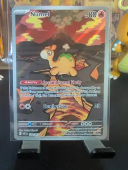 Numel 223/217 Me: Ascended Heroes Holo Illustration Rare Pokemon TCG - Image 2